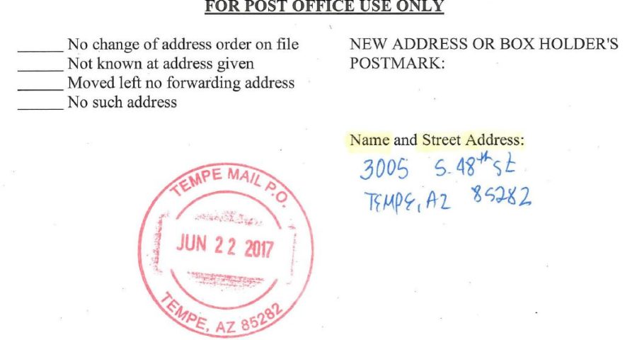 How To Identify The Owner Of A PO Box Or Get A Person s Change Of 