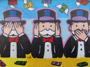 Monopoly guy graffiti